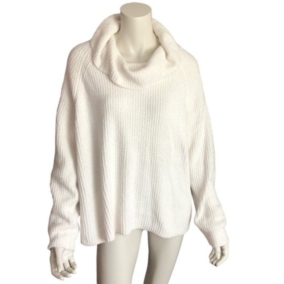Ruby Rd Wmn Instaglam ribbed long raglan sleeve cowl neck pullover sweater 1X - Picture 1 of 12